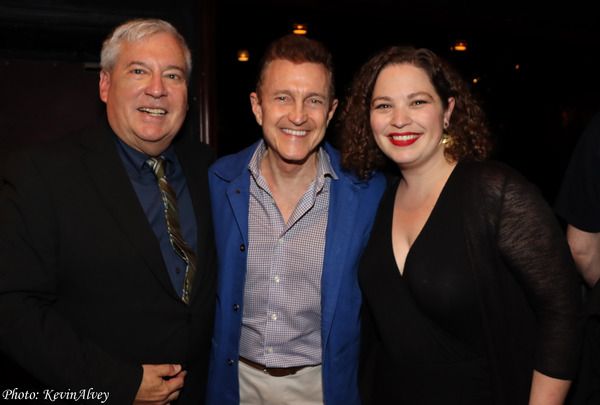 Charles Evans, Jeff Harnar, Anne Slovin Photo