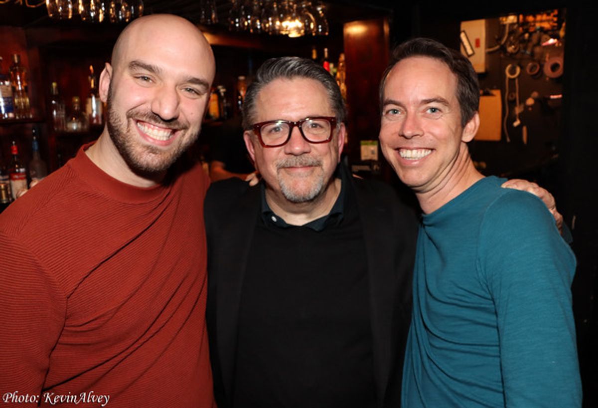 Ari Axelrod, Tim Schall, Roderick Ferguson at 