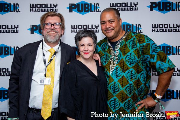 Oskar Eustis, Maria Manuela Goyanes, Freedome Bradley-Ballentine Photo