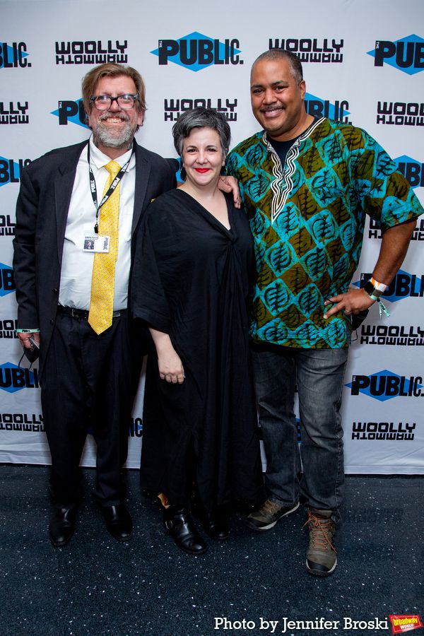Oskar Eustis, Maria Manuela Goyanes, Freedome Bradley-Ballentine Photo