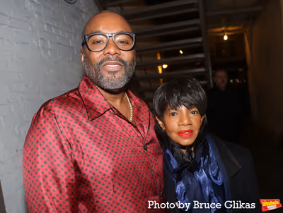 Lee Daniels and Melba Moore Photo
