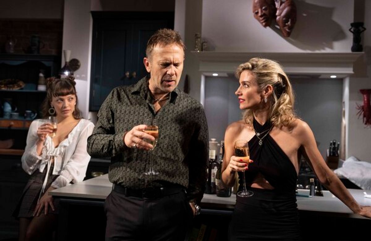 Molly Osborne, Jason Merrells, Lisa Dwan at 