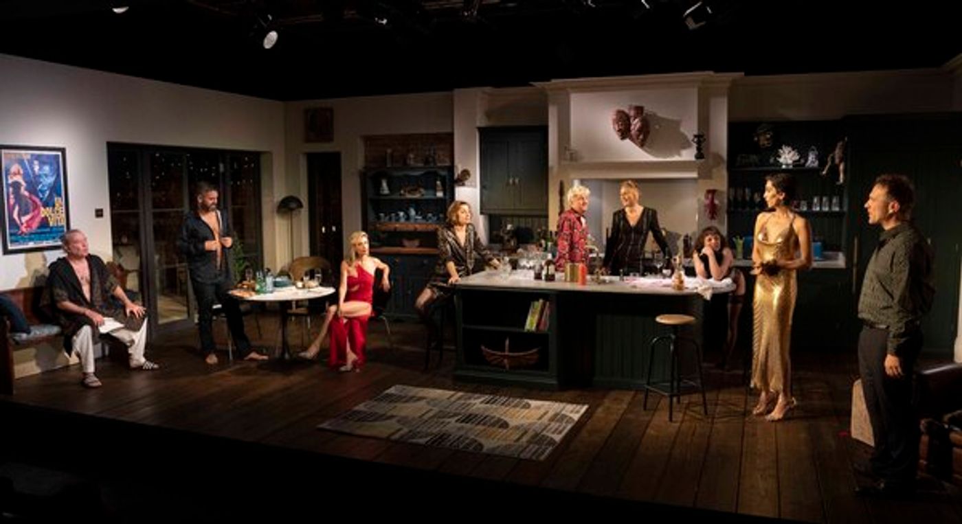 Photos: First Look at Timothy Hutton, Lisa Dwan & More in THE SEX PARTY at Menier Chocolate Factory  Image