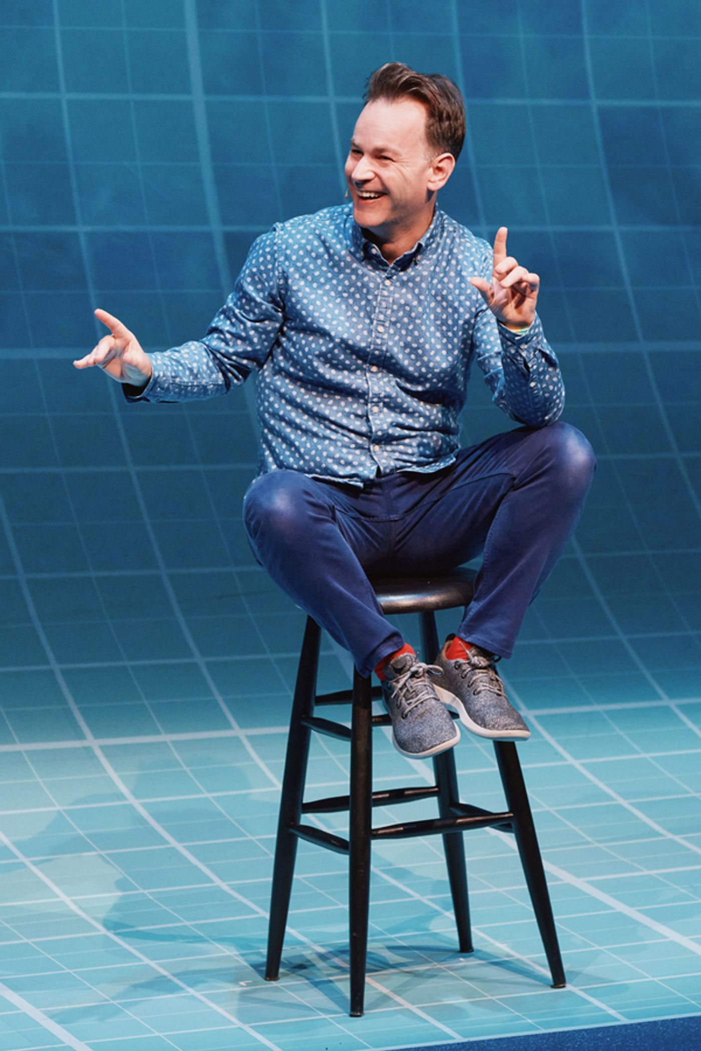 Photos: First Look at MIKE BIRBIGLIA: THE OLD MAN & THE POOL on Broadway  Image