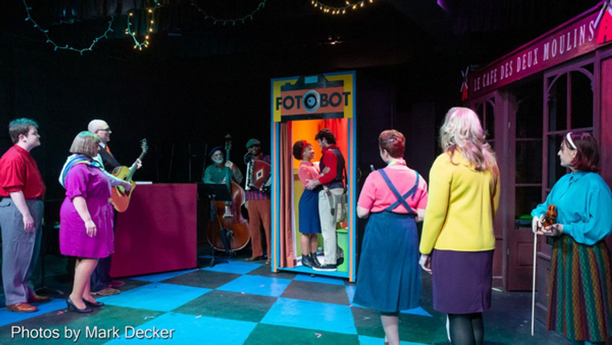 The Cast of AMÉLIE at 