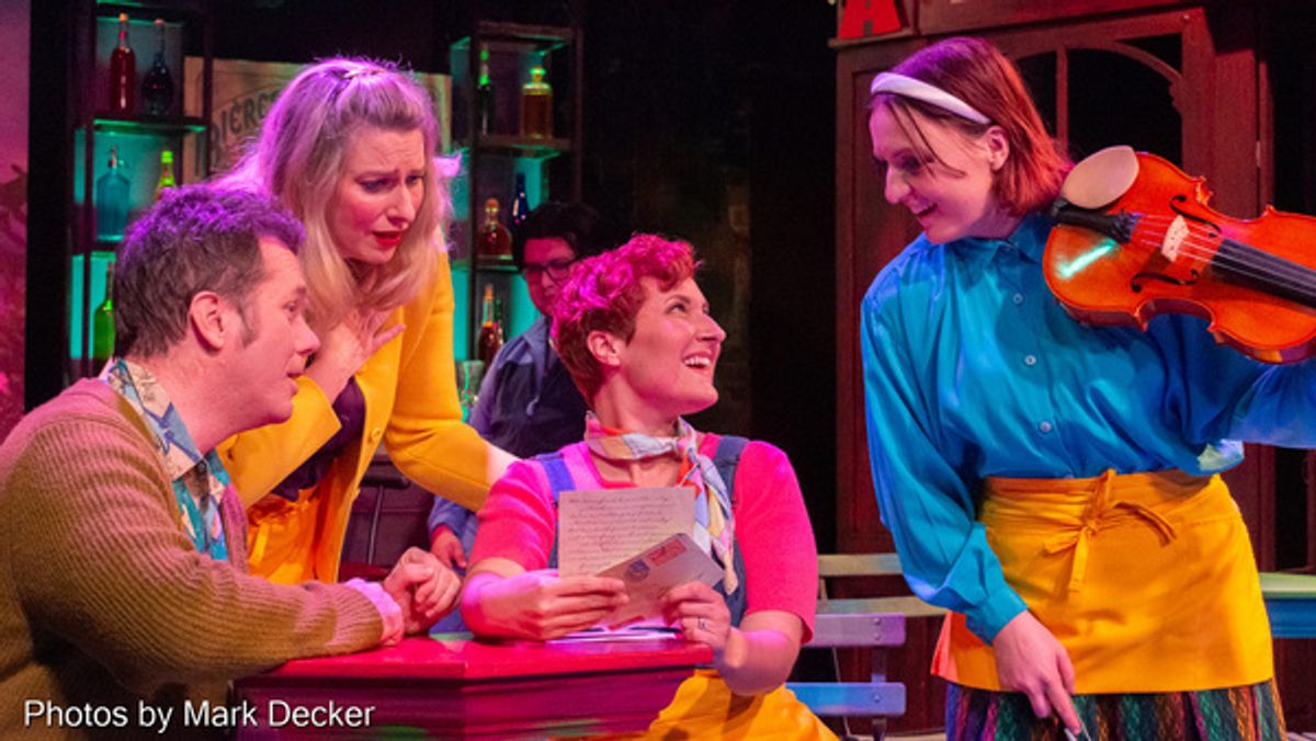 The Cast of AMÉLIE at 