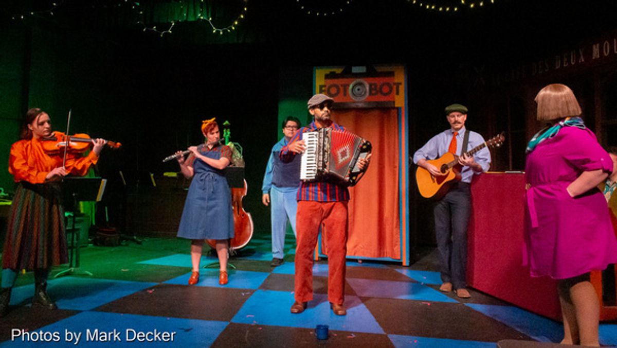 The Cast of AMÉLIE at 