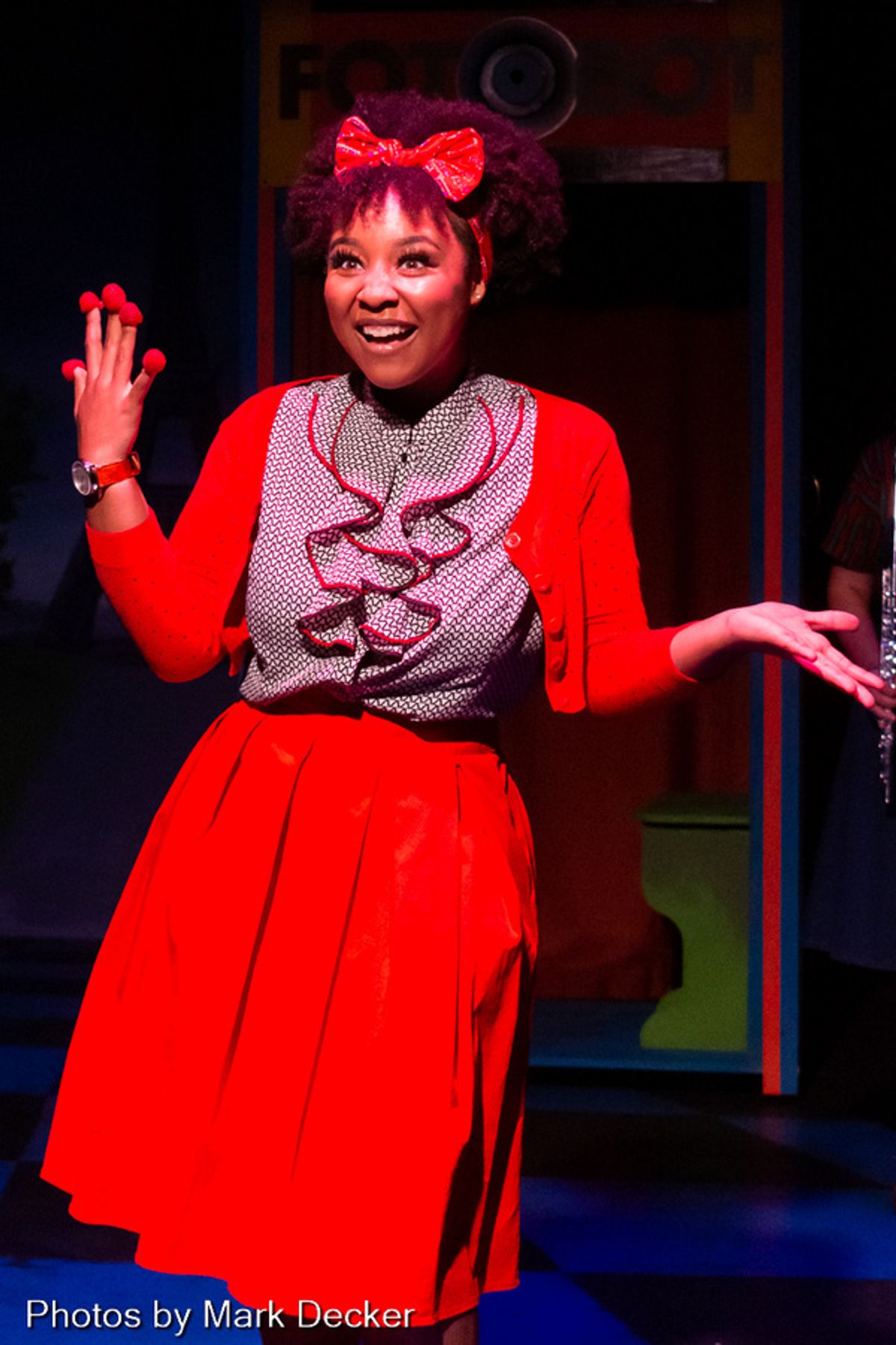 The Cast of AMÉLIE at 