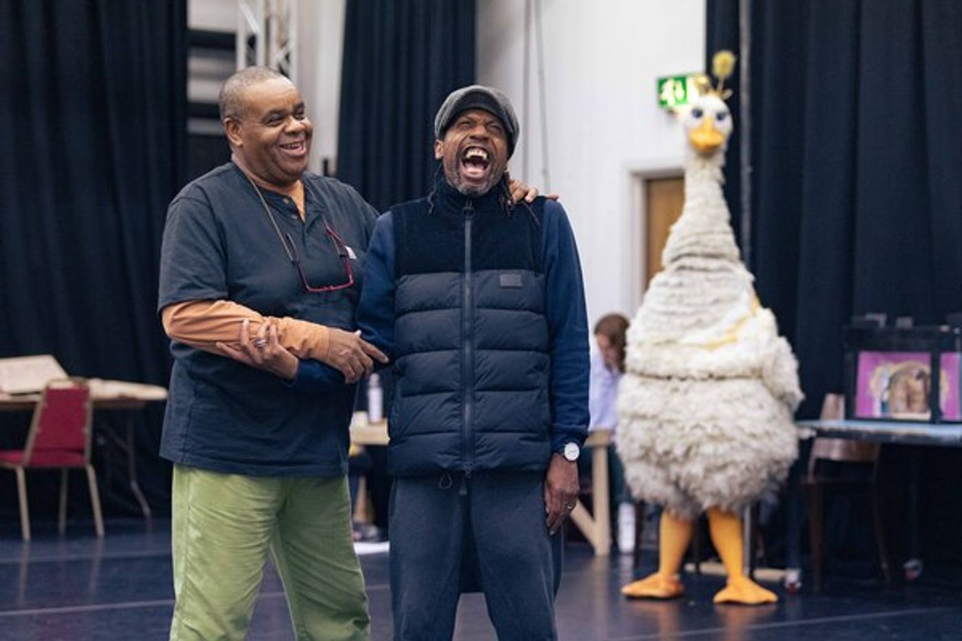 Photos: In Rehearsal For Hackney Empire's Christmas Pantomime MOTHER GOOSE  Image