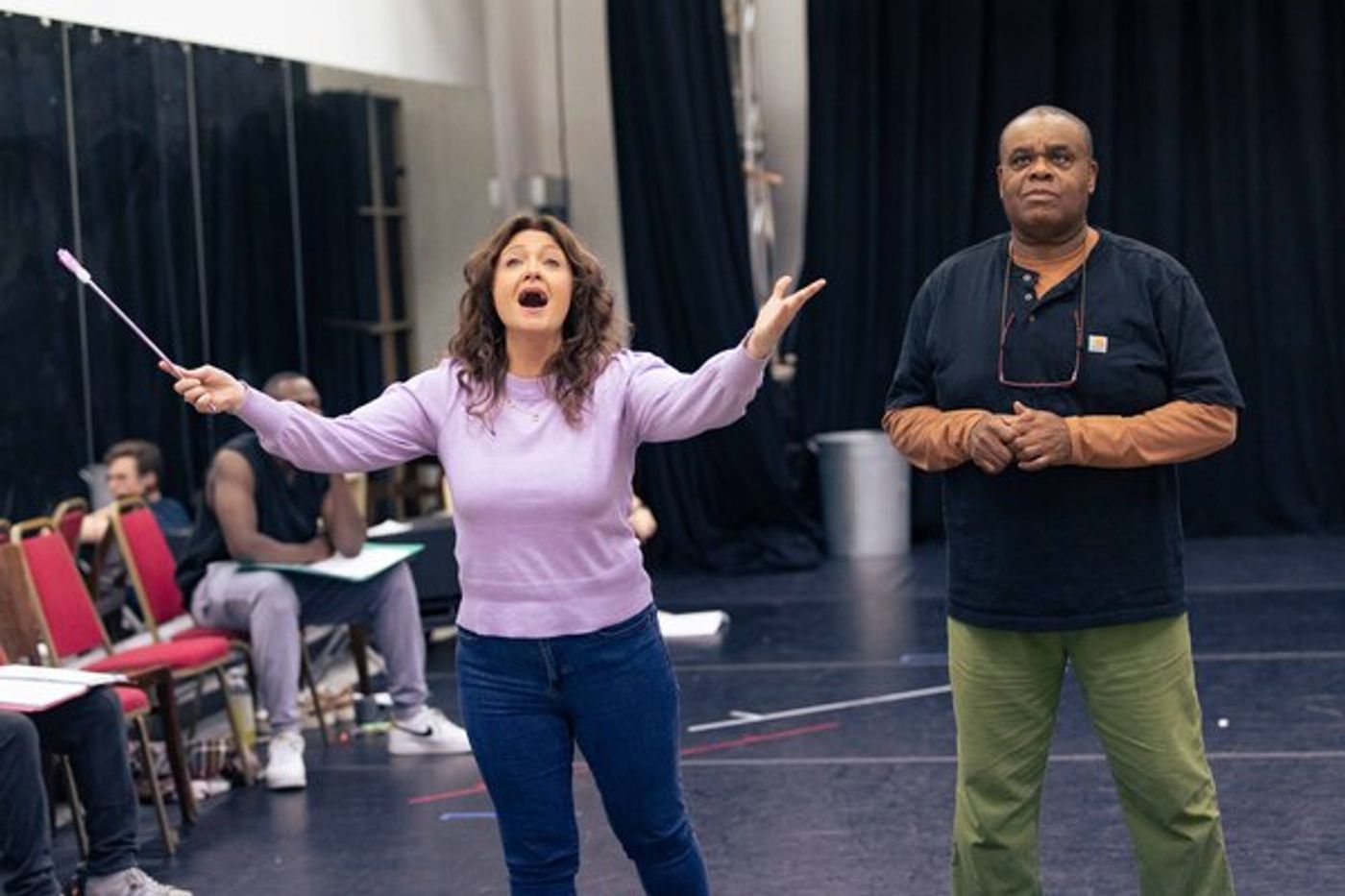 Photos: In Rehearsal For Hackney Empire's Christmas Pantomime MOTHER GOOSE  Image