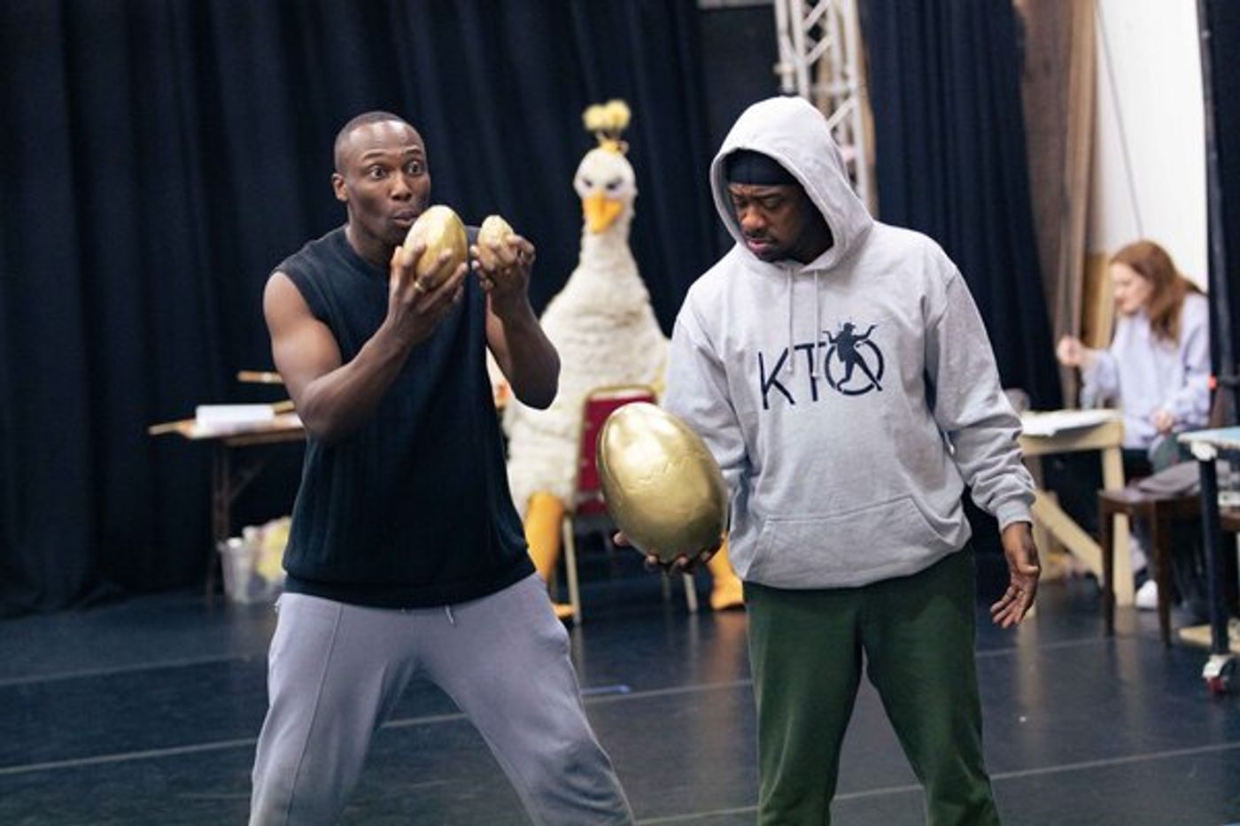 Photos: In Rehearsal For Hackney Empire's Christmas Pantomime MOTHER GOOSE  Image