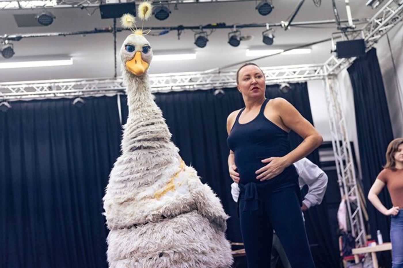 Photos: In Rehearsal For Hackney Empire's Christmas Pantomime MOTHER GOOSE  Image