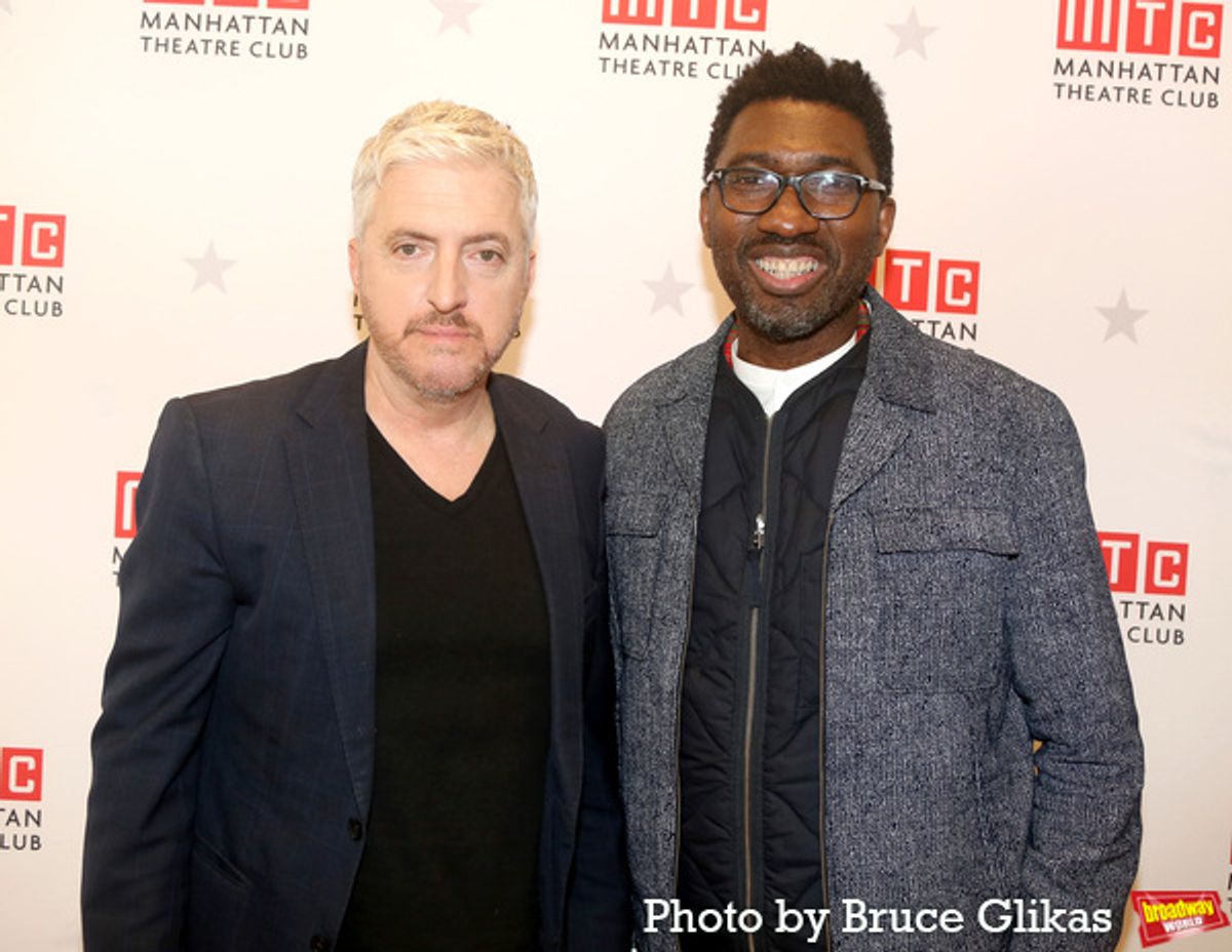 Playwright Anthony McCarten and Director Kwame Kwei-Armah at 