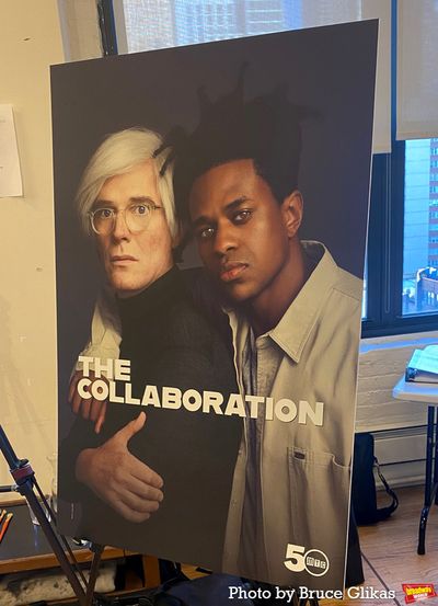 Signage for "The Collaboration" Photo