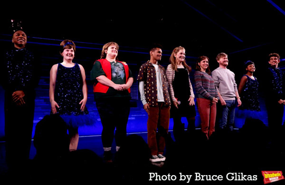 Fernell Hogan II, Nina White, Bonnie Milligan, Justin Cooley, Victoria Clark, Alli Mauzey, Steven Boyer, Olivia Elease Hardy and Miguel Gil at 