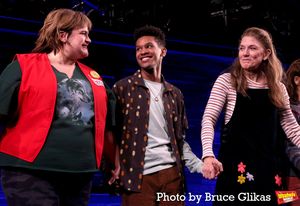 Bonnie Milligan, Justin Cooley and Victoria Clark @ BroadwayWorld Bonnie Milligan, Justin Cooley and Victoria Clark Photo