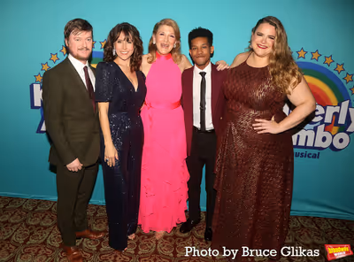 Steven Boyer, Alli Mauzey, Victoria Clark, Justin Cooley and Bonnie Milligan Photo