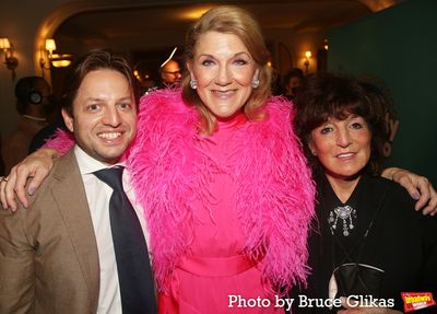 Sean Katz, Victoria Clark and Judy Katz Photo