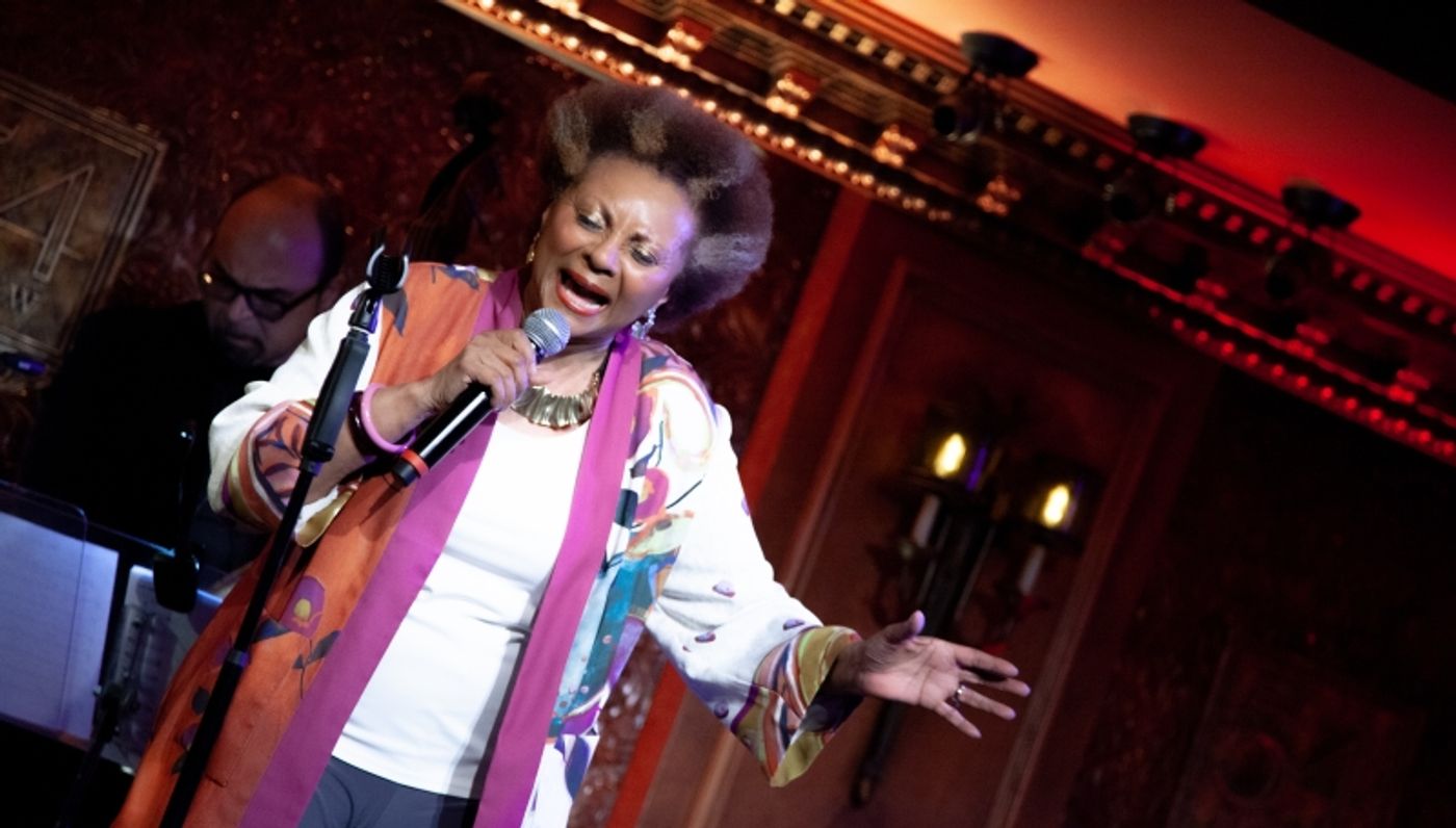 Review: Leslie Uggams ONLY IN NEW YORK Makes 54 Below The Place To Be This Week  Image