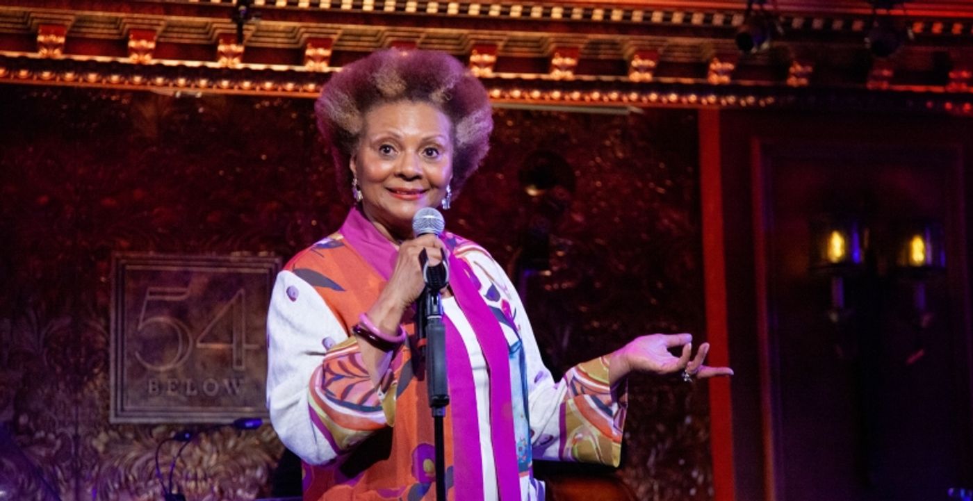 Review: Leslie Uggams ONLY IN NEW YORK Makes 54 Below The Place To Be This Week  Image