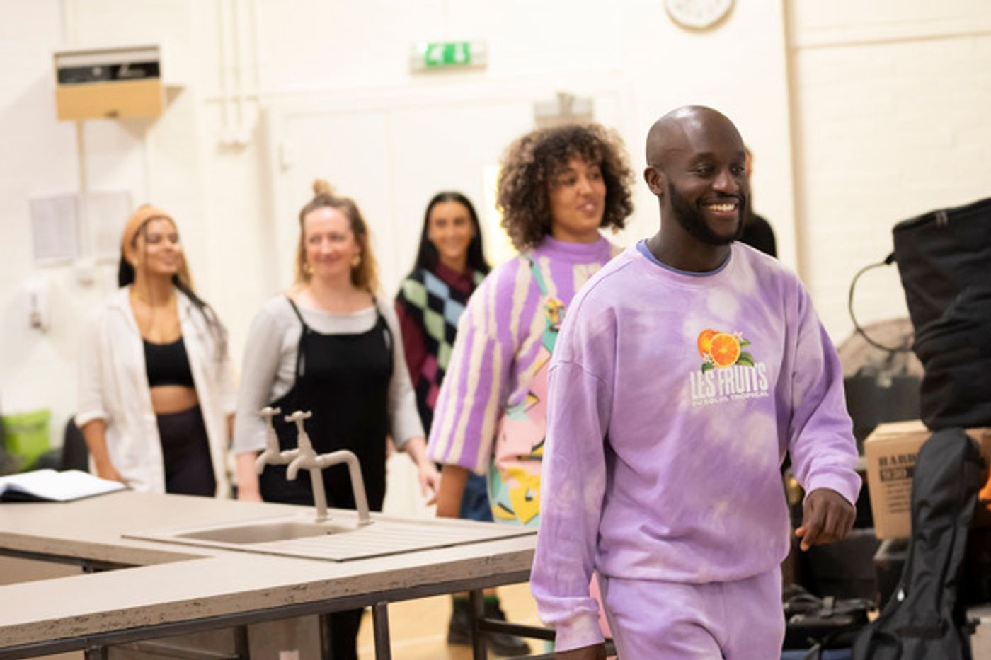 Photos: Go Inside Rehearsals for STANDING AT THE SKY'S EDGE at Sheffield's Crucible Theatre  Image