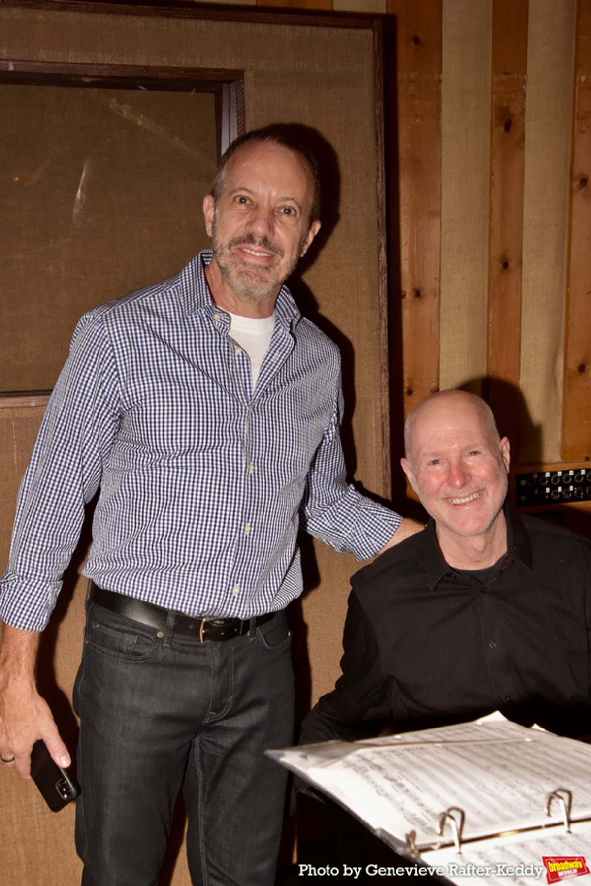 Patrick Vaccariello and Jim Laev at 