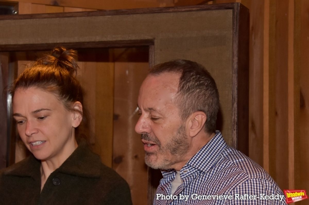 Sutton Foster and Patrick Vaccariello at 