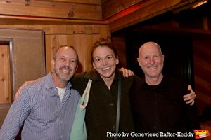 Patrick Vaccariello, Sutton Foster and Jim Laev Photo