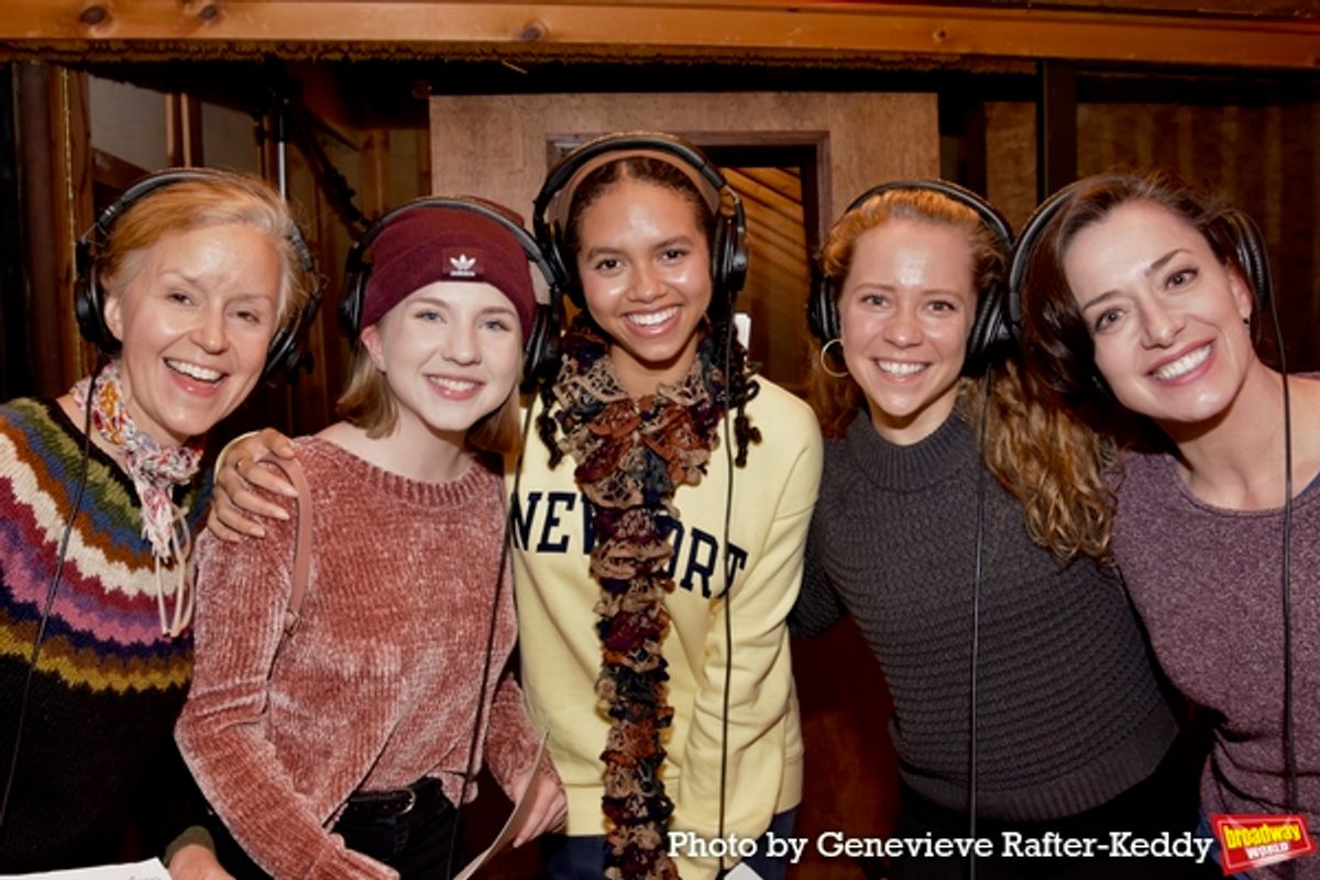 Garrett Long, Kammie Crum, Emma Crow, Maria Briggs and Kathy Voytko at 