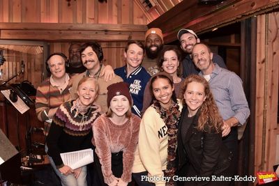 Patrick Vaccariello with Eddie Korbich, Phillip Boykin, Daniel Torres, Jordan Beall,  Photo