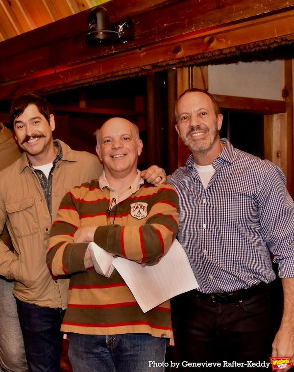 Daniel Torres, Eddie Korbich and Patrick Vaccariello Photo