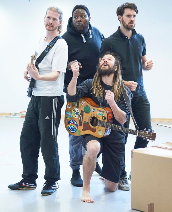 James Gow, Kirris Riviere, Harry Bird, Guy Hughes Photo