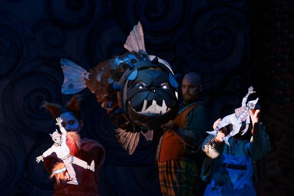 Susan Harrison, Sam Pay, Peyvand Sadeghian Photo