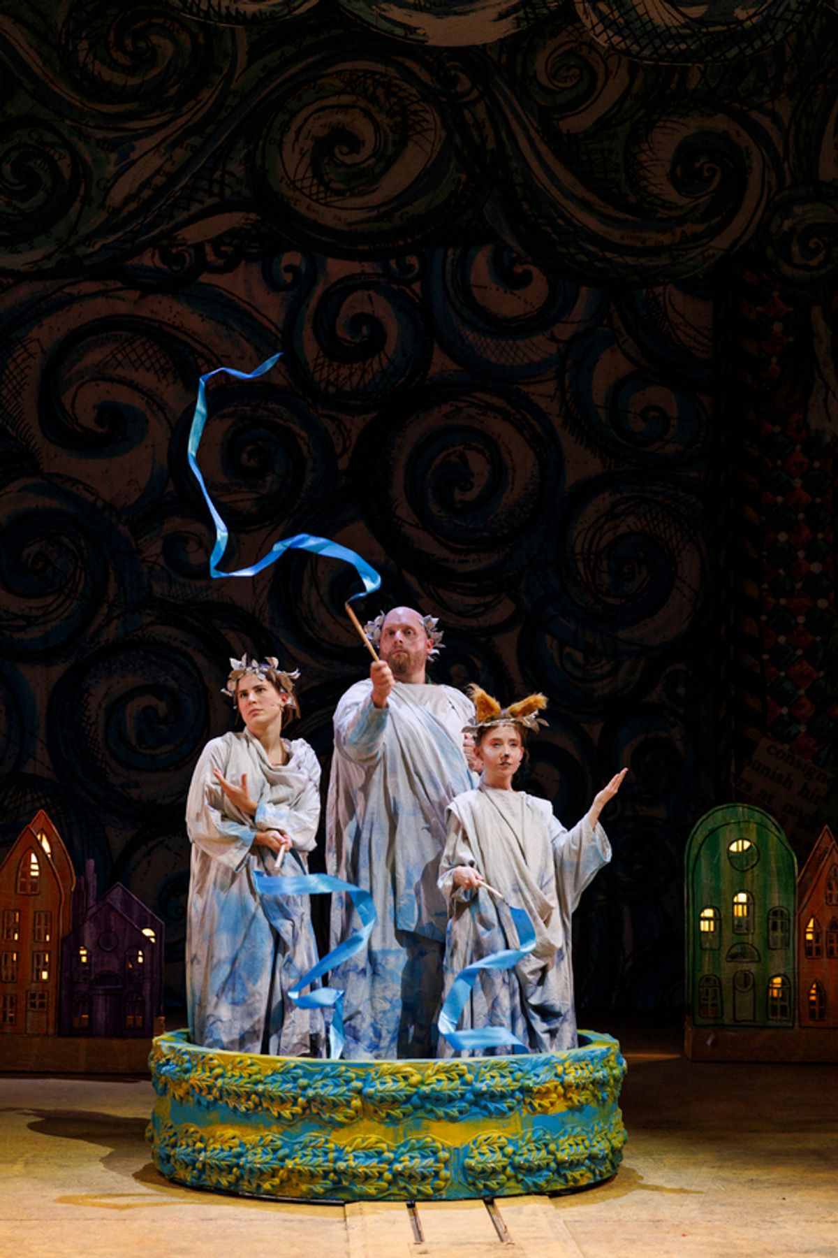 Eleanor Wyld, Sam Pay, Susan Harrison at 