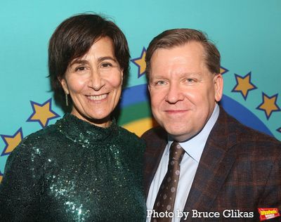 Composer Jeanine Tesori and Book Writer David Lindsay-Abaire Photo