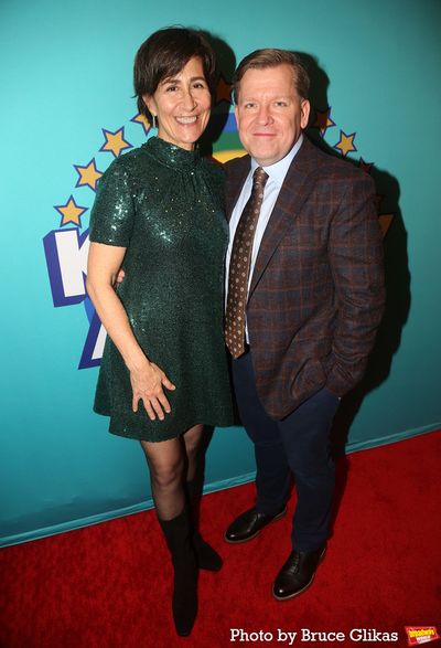 Composer Jeanine Tesori and Book Writer David Lindsay-Abaire Photo