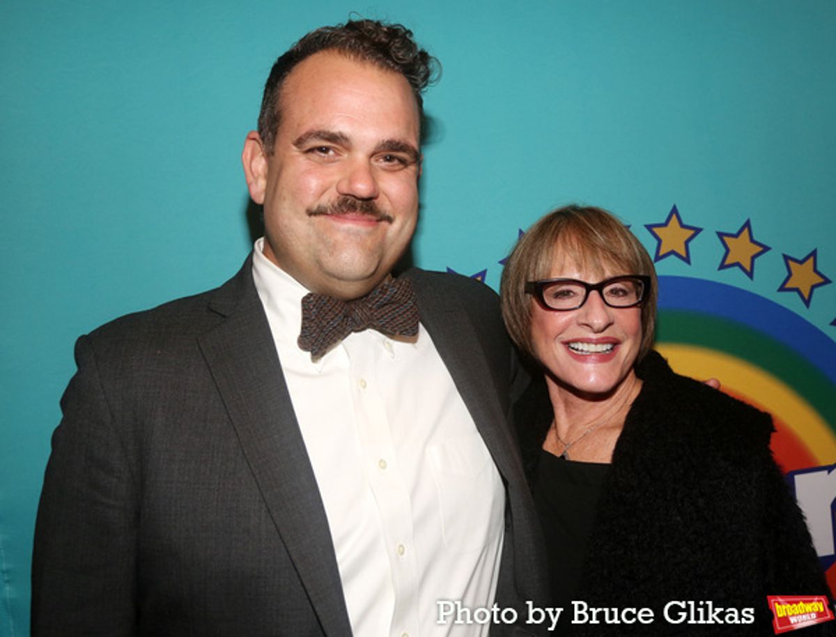 Greg Hildreth and Patti LuPone at 