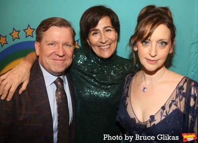 Book Writer David Lindsay-Abaire, Composer Jeanine Tesori and Director Jessica Stone Photo