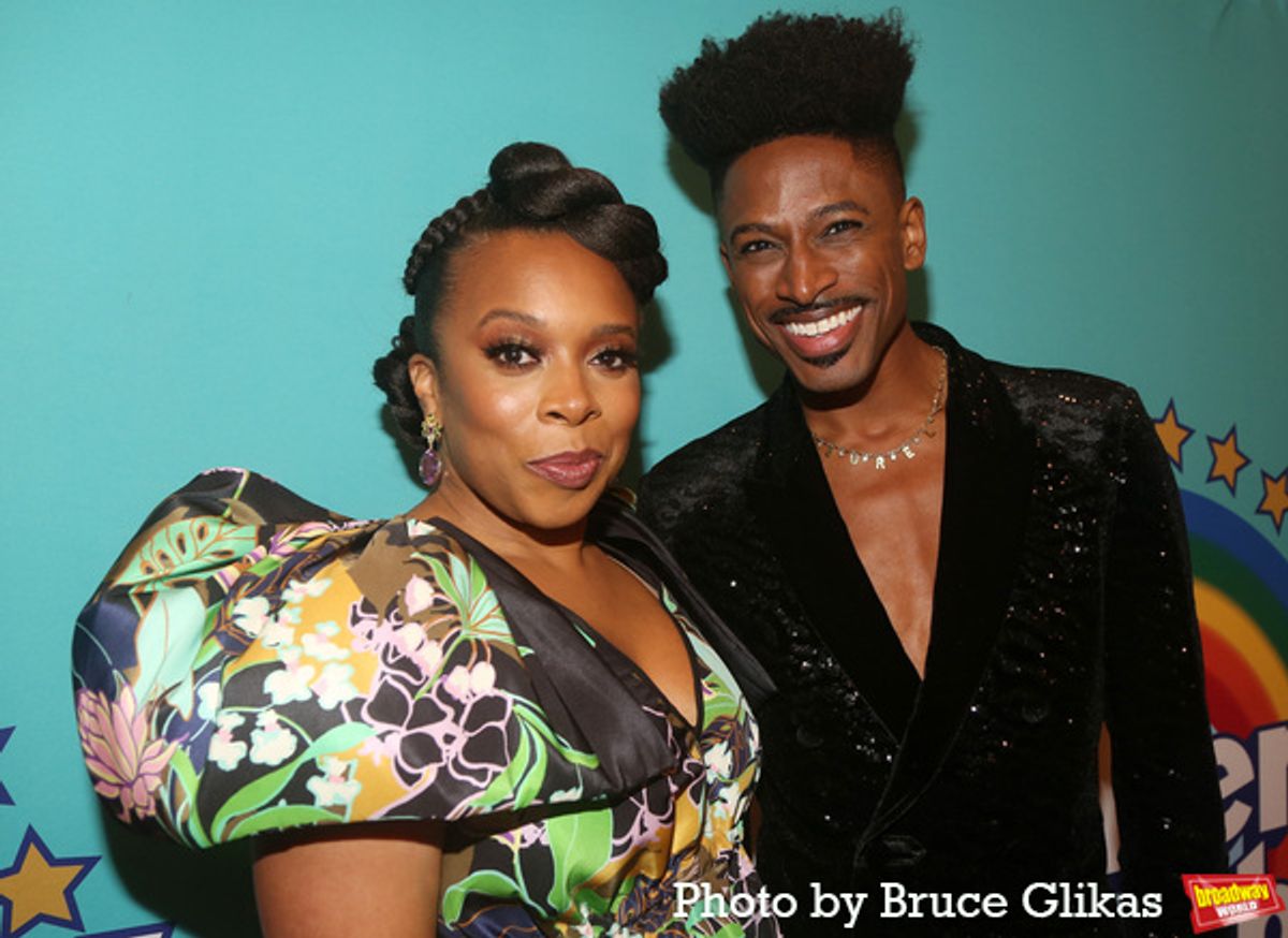 Associate Choreographer Brittney Griffin and Robert Hartwell at 