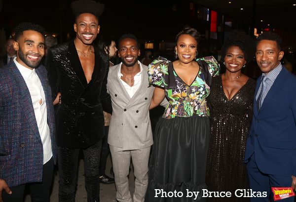 Robert Hartwell, Daniel J. Watts, Associate Choreographer Brittney Griffin, La Chanze Photo