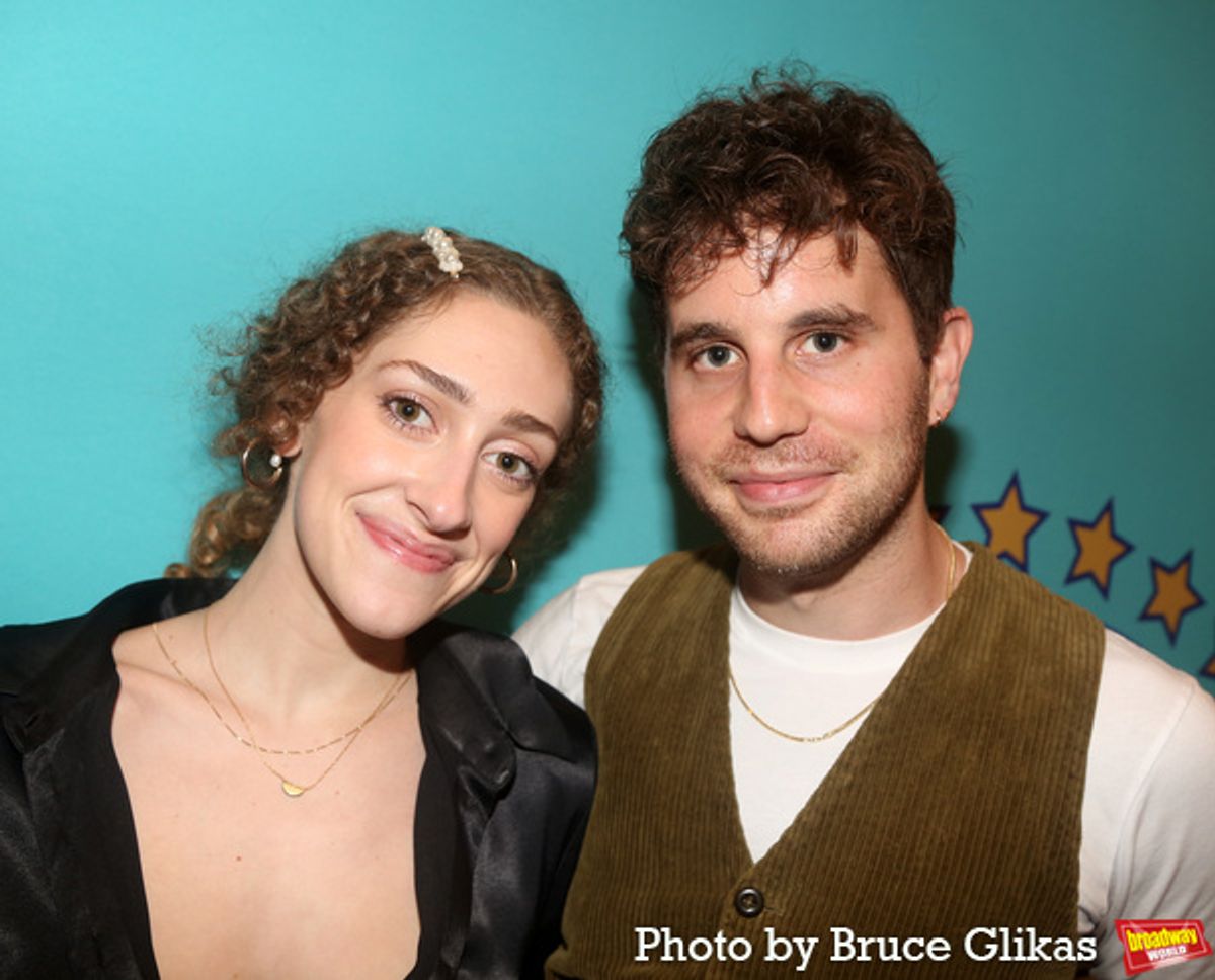 Micaela Diamond and Ben Platt at 