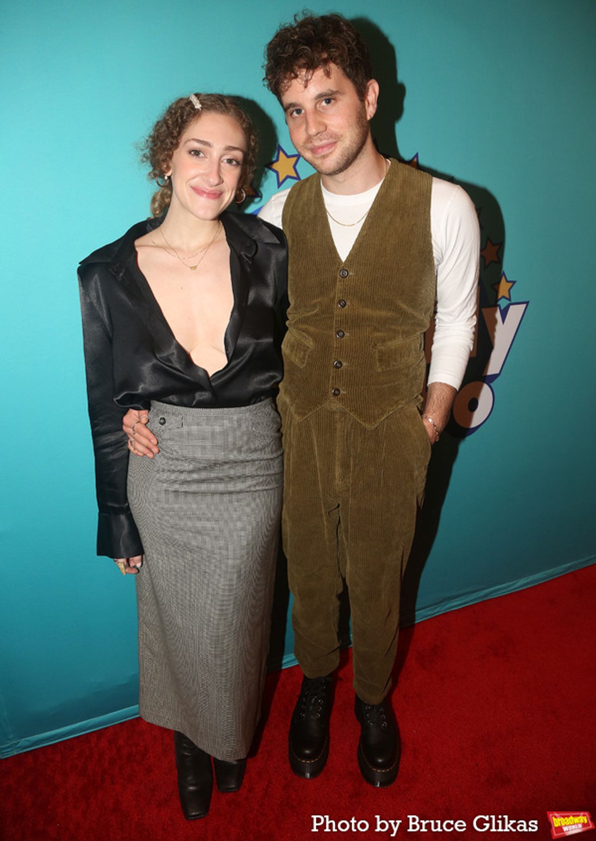 Micaela Diamond and Ben Platt at 