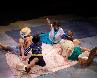 Christina Hollie and the Cast of These Shining Lives Photo