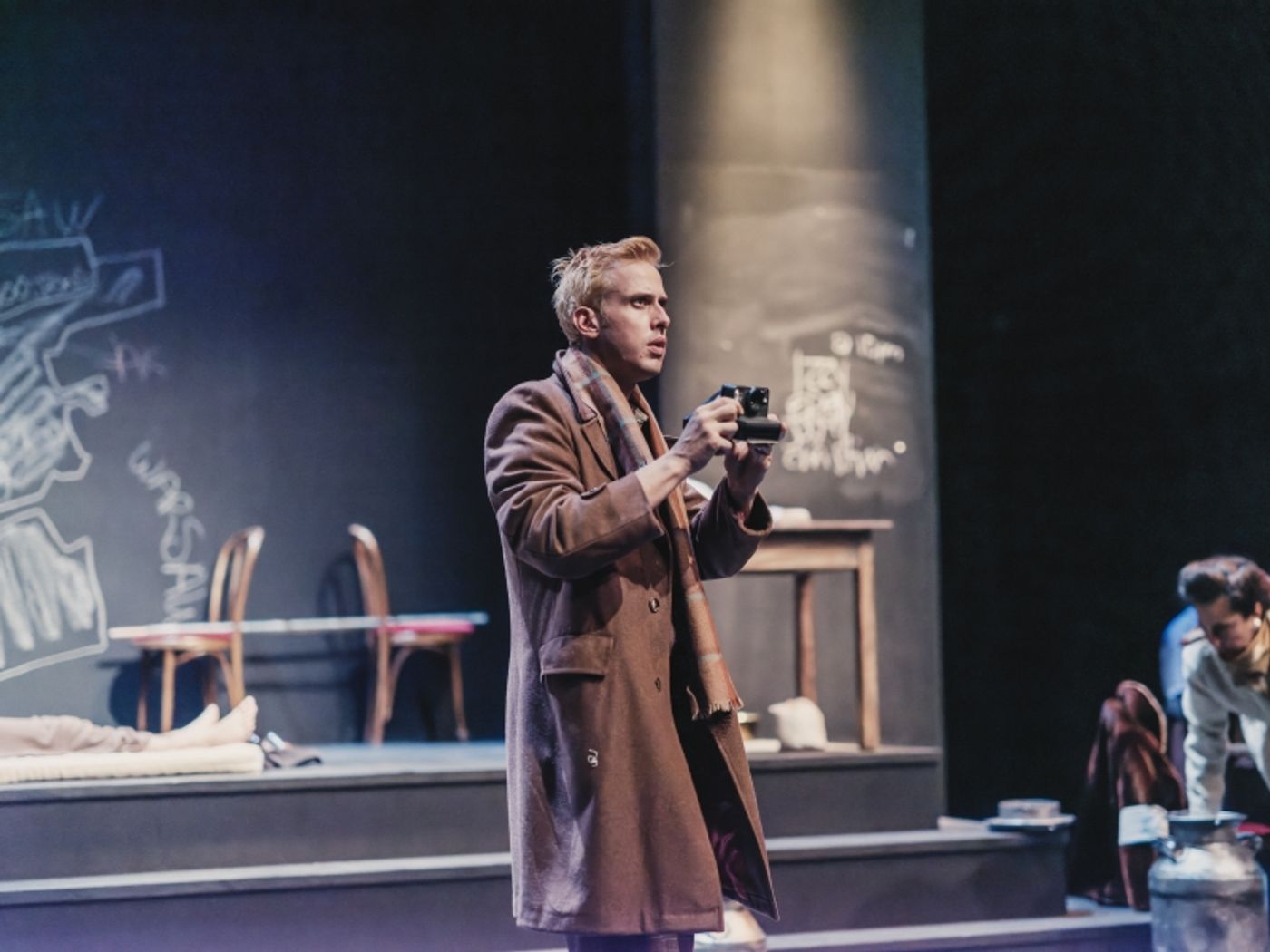 Drew Moore and Aviva Armour-Ostroff in Forever Young A Ghetto Story by Darrah Teitel directed by Sarah Kitz. Photo by Curtis Perry.