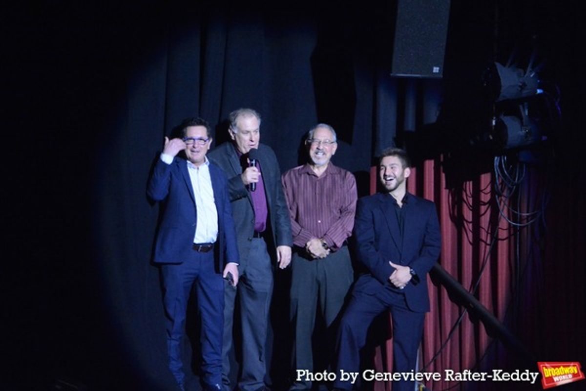 Evan Pappas ((Artistic Director), Marty Rubin (General Manager), Mark Perlman (Managing Partnet) and Dylan Perlman (Managing Partner) kick off Opening Night at 