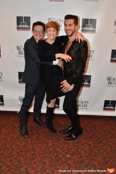 Evan Pappas, Debbie Roshe and Jonathan Brenner( Music Director) Photo