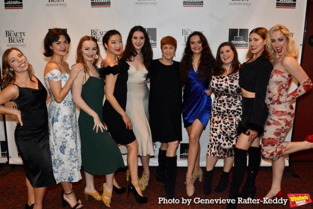 Nikki Rinaudo-Concessi, Hana Culbreath, Sierra Wells, Esther Lee, Julia Feeley, Debbie Roshe, Kaitie Buckert, Ari Glauser and Lily Kren at 