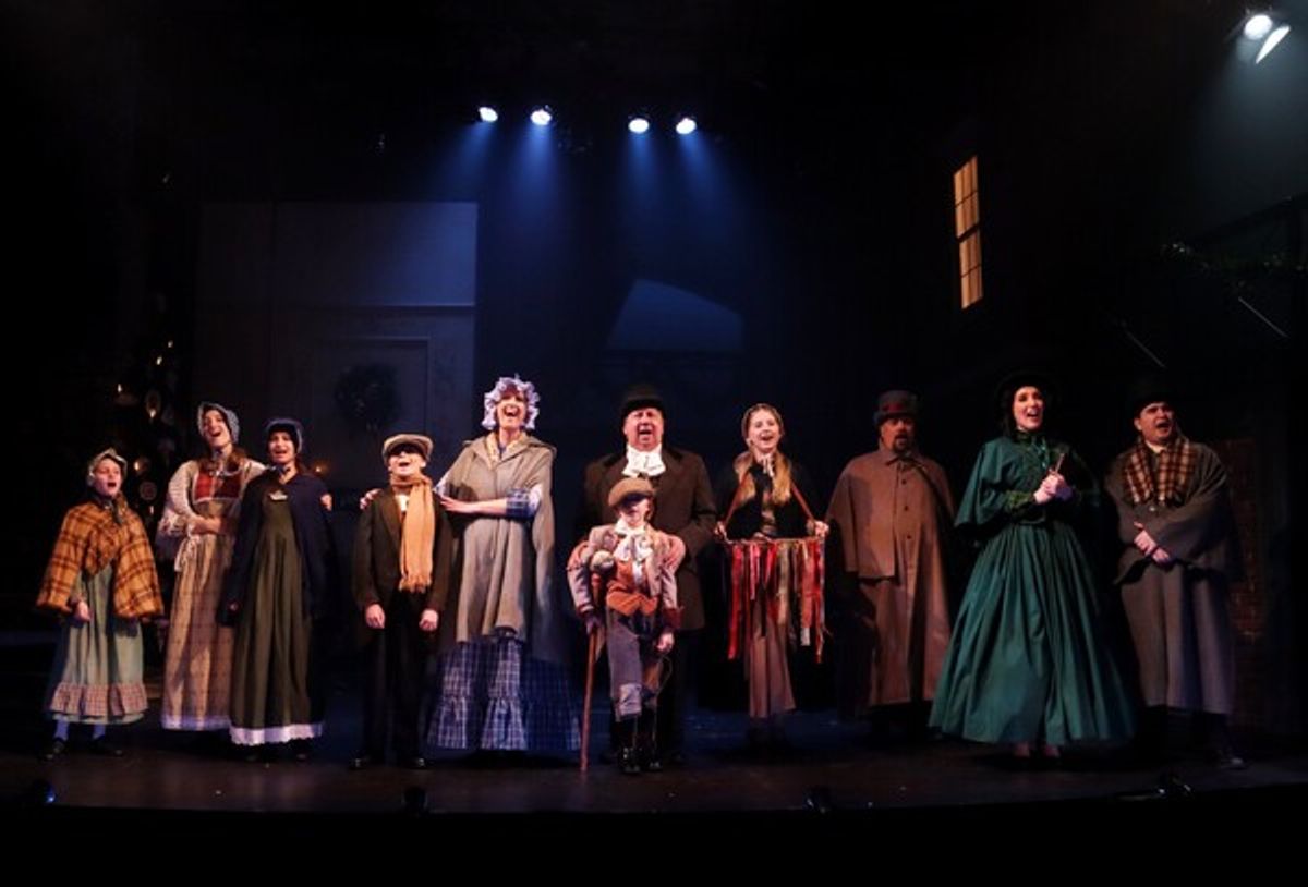 Cast of A Christmas Carol at 