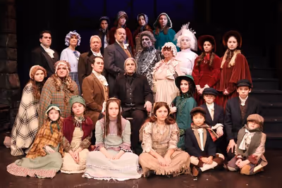 Cast of A Christmas Carol Photo