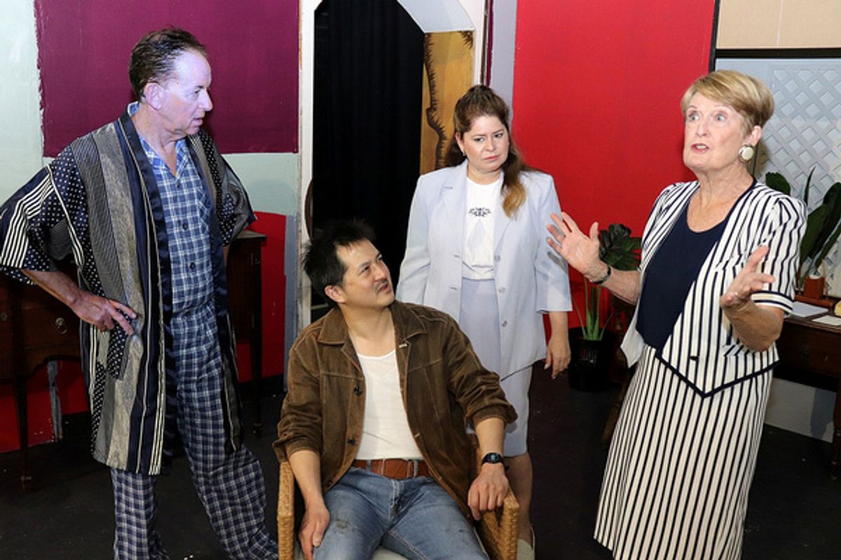 Gordon Park, Benedict Chau, Amanda Bird and Gwen Browning at 